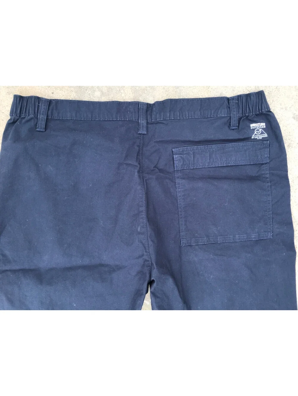 Signature Outdoor by Levi Strauss & Co Men's Utility Hiking Pant 38W x 30L Slate